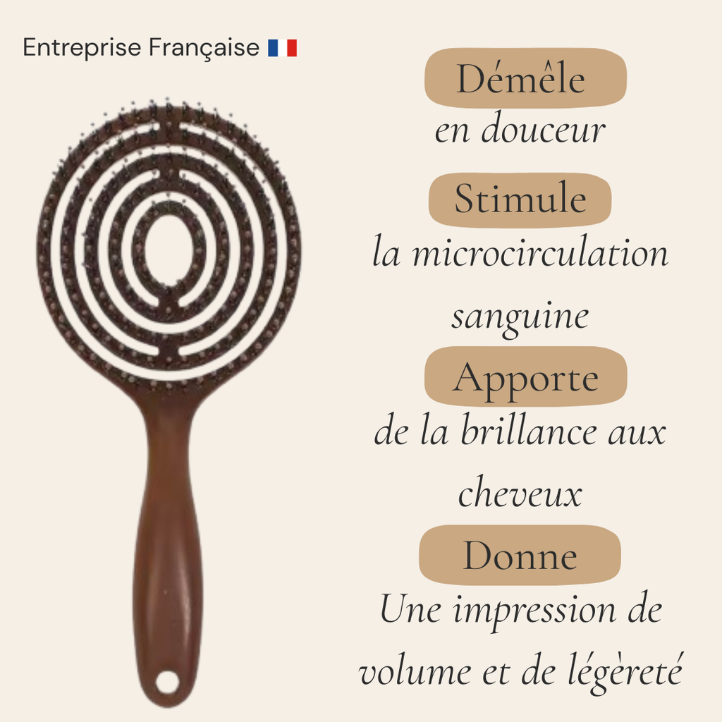 SoBoost la brosse soin des cheveux fins