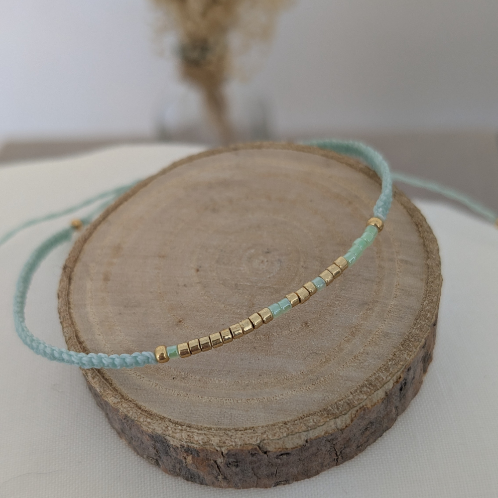 Bracelet personnalisé macramé