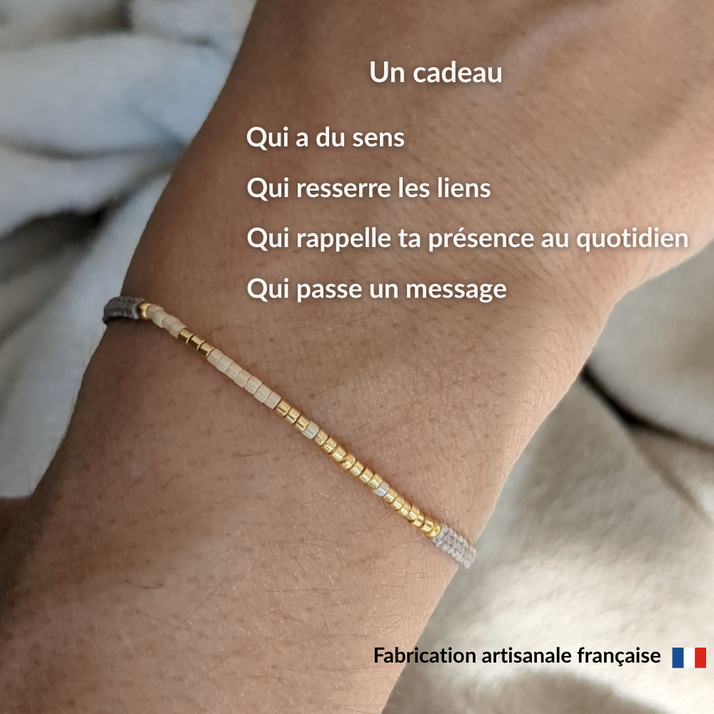 Bracelet personnalisé macramé