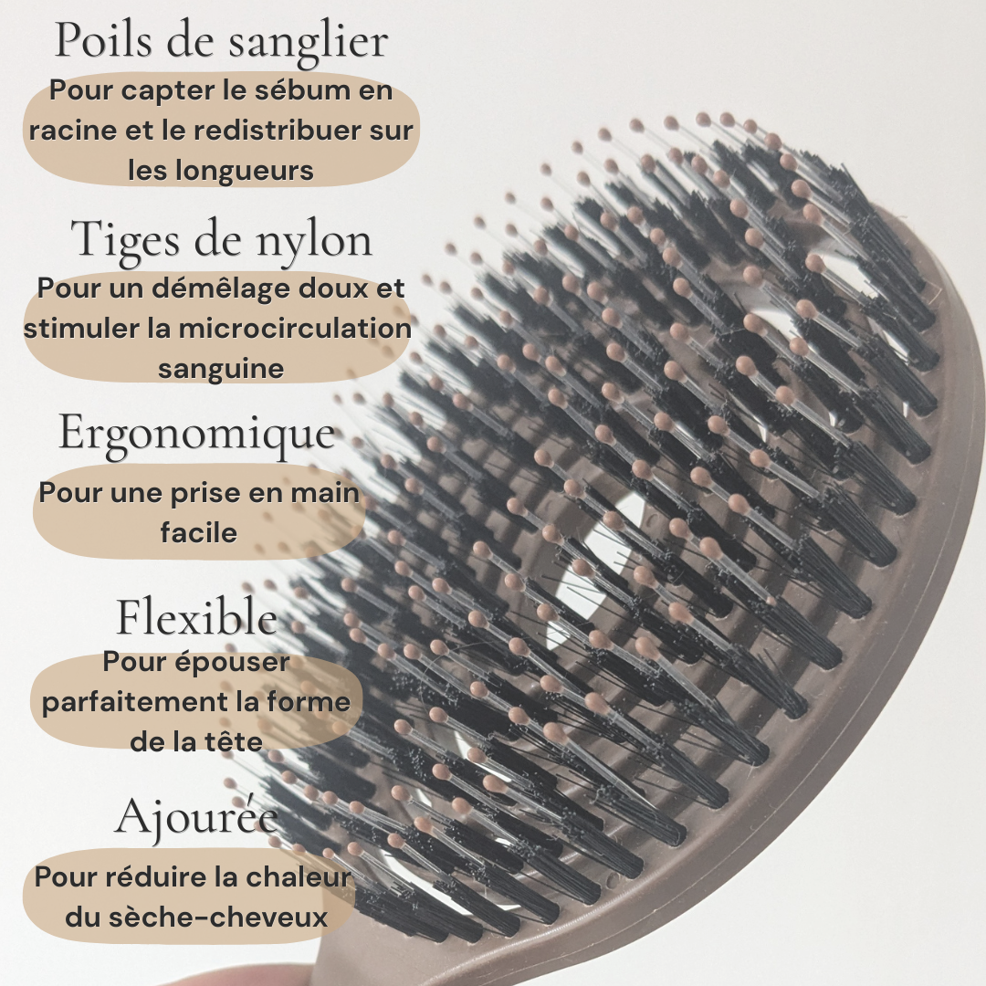SoBoost la brosse soin des cheveux fins