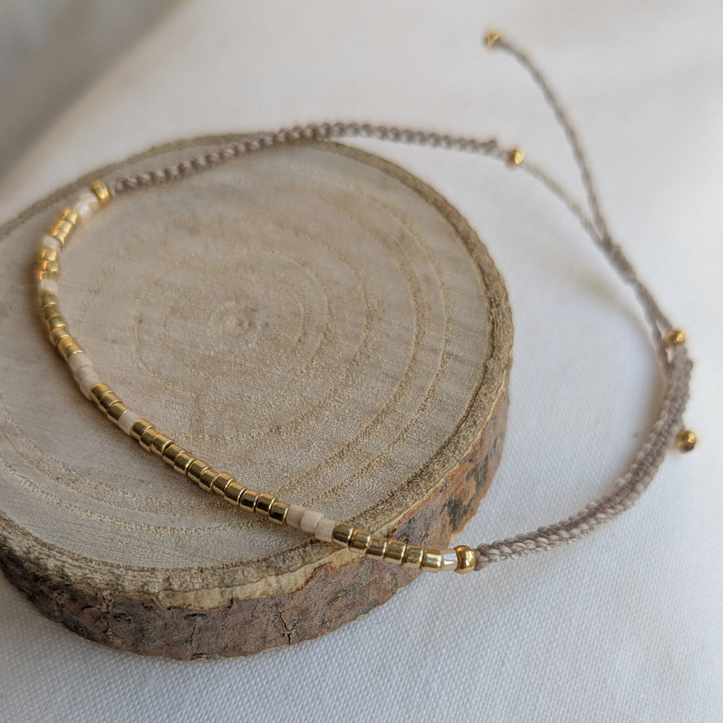 Bracelet personnalisé macramé